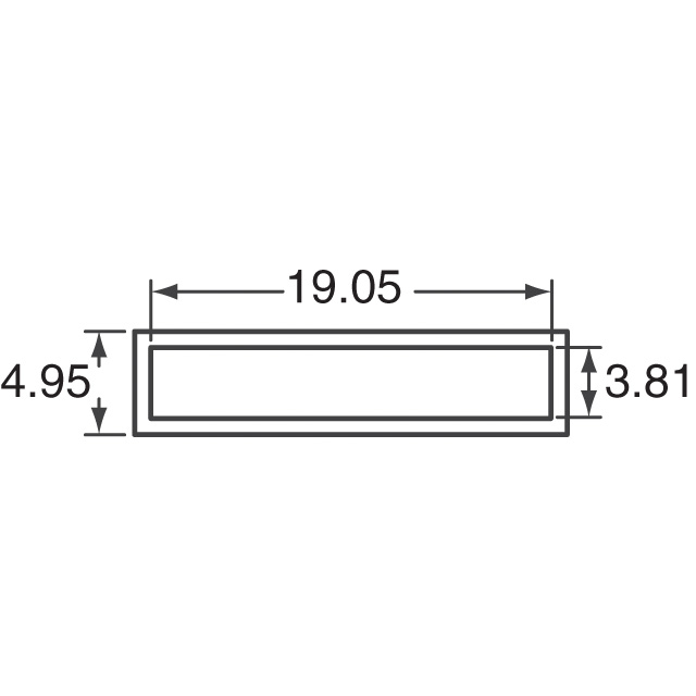 HLMP-2450 Broadcom Limited  LED - Indicadores de placa de circuito Matrices Barras de luz Gráficos de barras